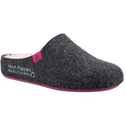 Hush Puppies Slippers - Charcoal - HPW1000-189-4 The Good Slipper
